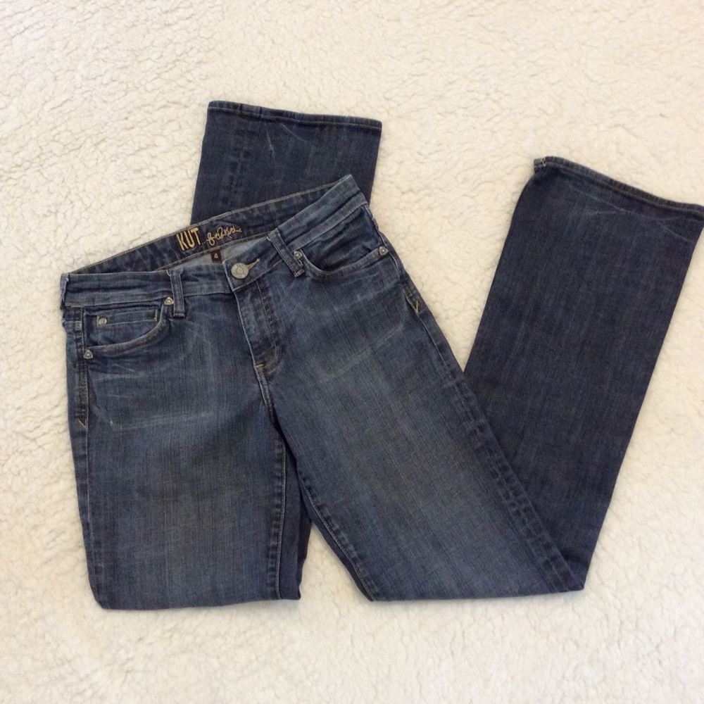 Kut from the kloth jeans straight leg womens 4